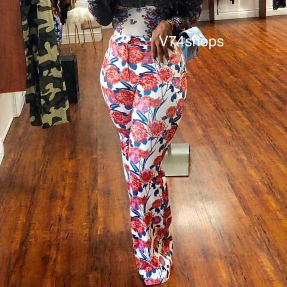 Printed Pants